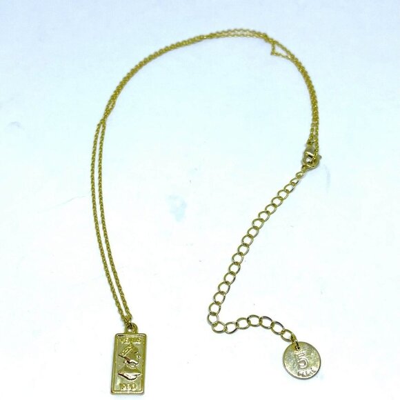 5 Paris Venus Queen Design Pendant Chain Necklace Adjustable Gold Tone - Picture 2 of 6